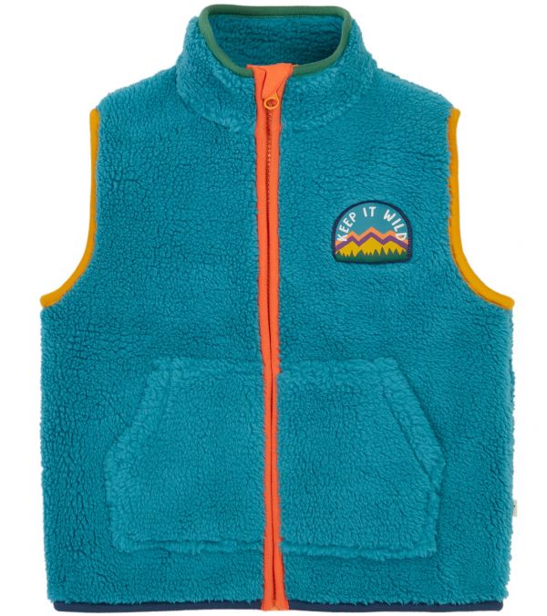 Frugi Bude Borg Gilet